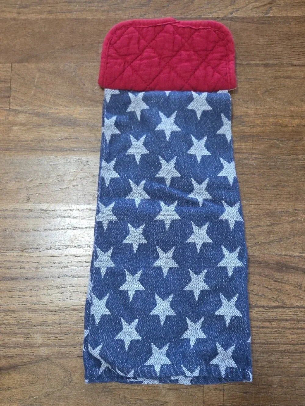 Hand Made Patriotic Hanging Kitchen Towel